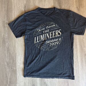 The Lumineers Shirt Sz Small - Indie Folk Rock Americana Denver CO EST 2009 Y2K